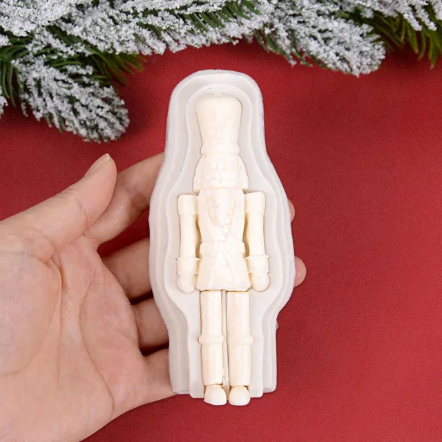 NUTCRACKER CHOCOLATE MOLD 3D