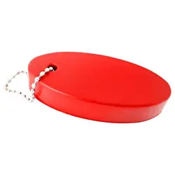 Foam Floating Buoyant Keychain for Water Sports and Marine Activities (Red)