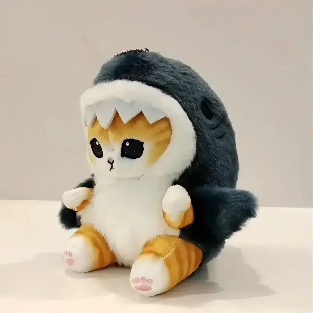 Cute Shark Cat Plush Doll 1