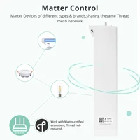 Zemismart Matter Over Thread Smart Curtain Motor Google Home App Samrtthings App Control Automatic Curtain System - Image 2