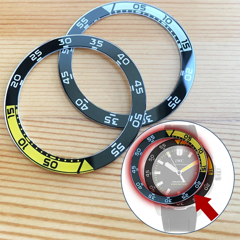 Lunetta Luminosa In Vetro Zaffiro Per Iwc Aquatimer Aquatimer Family Cousteau Wach