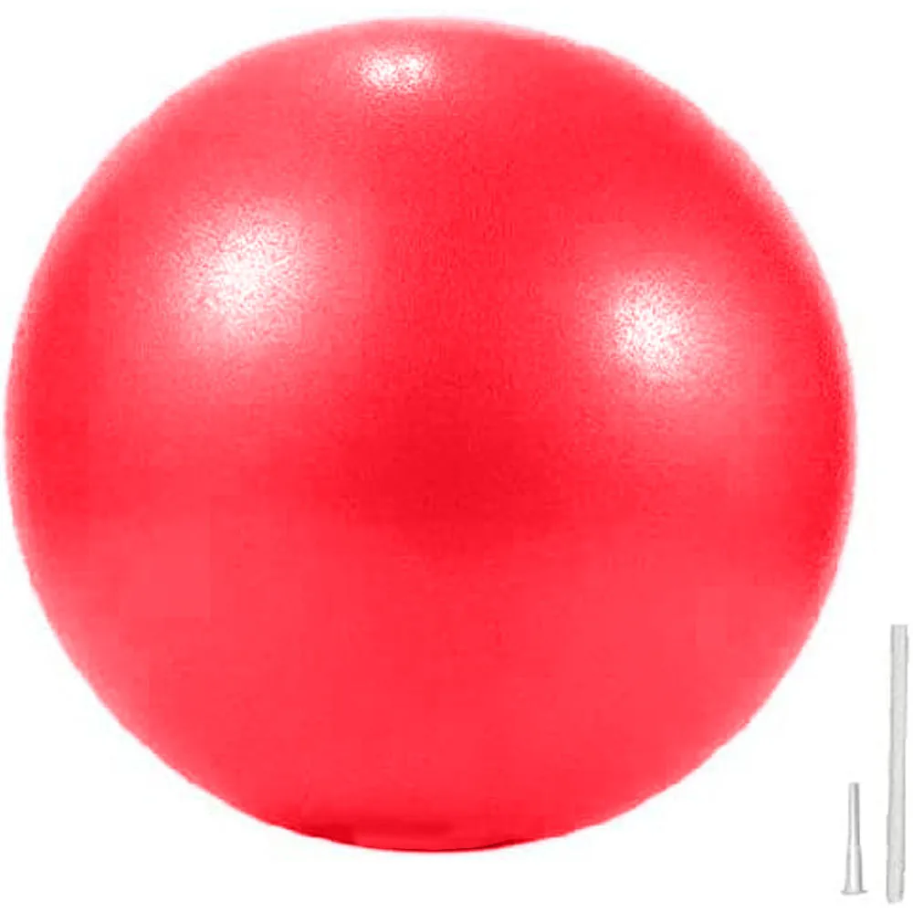 Mini 9-Inch Anti-Burst Yoga Ball for Pilates, Exercise, and Physical Therapy