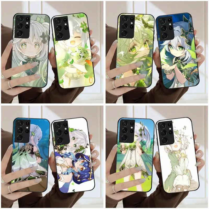 Genshin Impact Nahida Phone Case For Samsung Galaxy S6 S7 Edge Plus S9