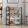 4 Floor Assembly Simple Creative Home Shoe Rack Dormitory Door Storage Rack Storage Shoe Multifunctional Cabinet Home Supplies 1