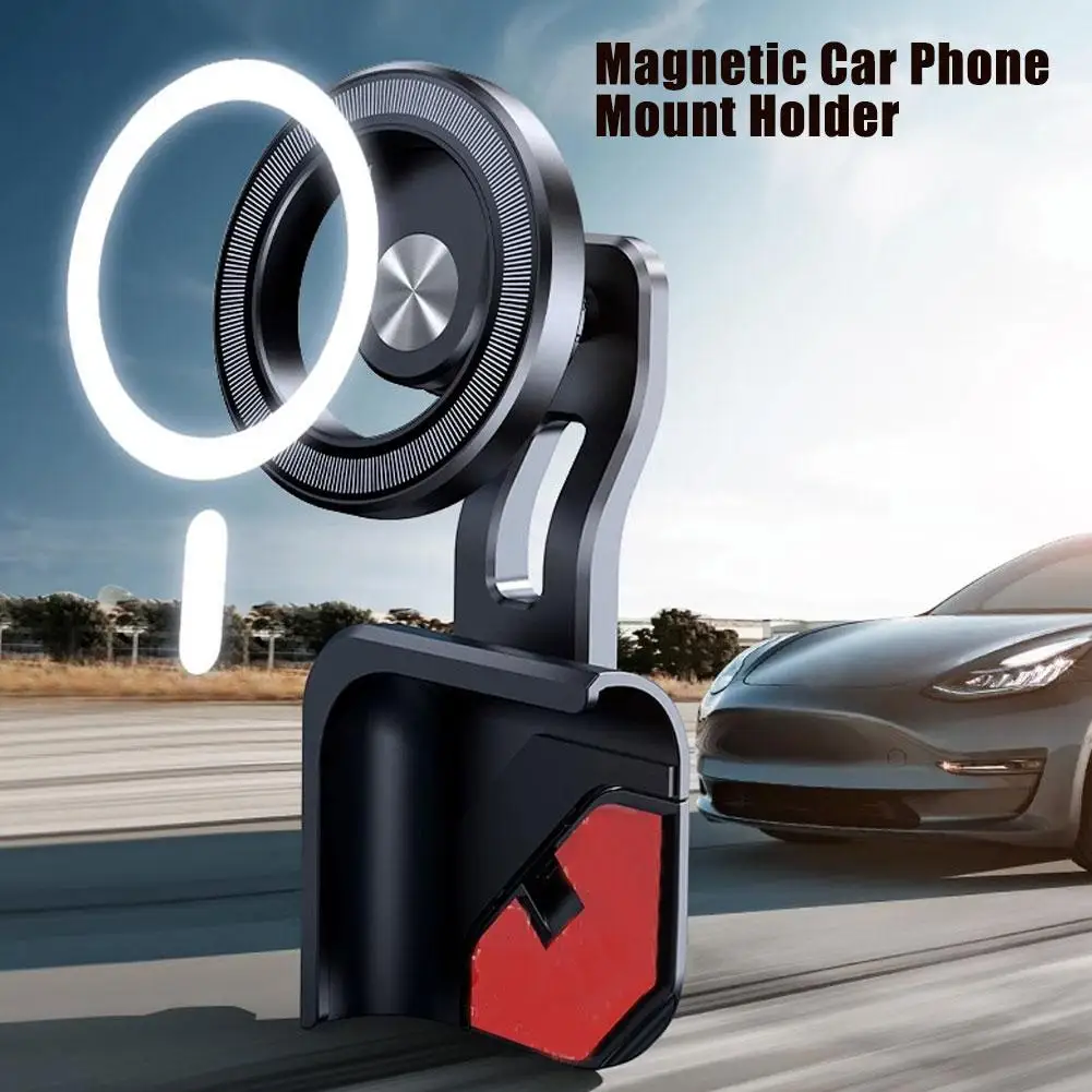 

for Tesla Model 3 Y S X Magnetic Car Phone Holder Mount Adjustable 360 Rotatable Bracket For Car Screen Side Phone Support P1F7