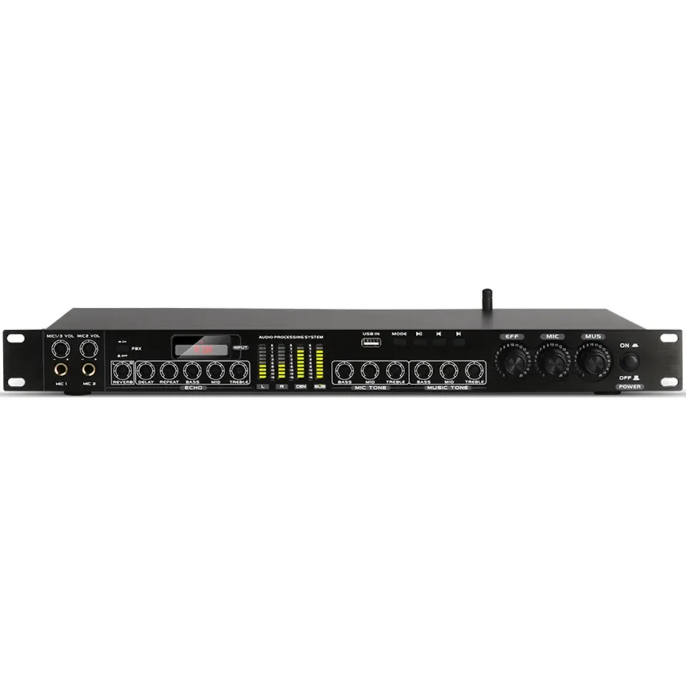 

Depusheng FBX-3 анти-свист KTV предусилитель цифровой аудиопроцессор для дома вечерние Свадебный караоке