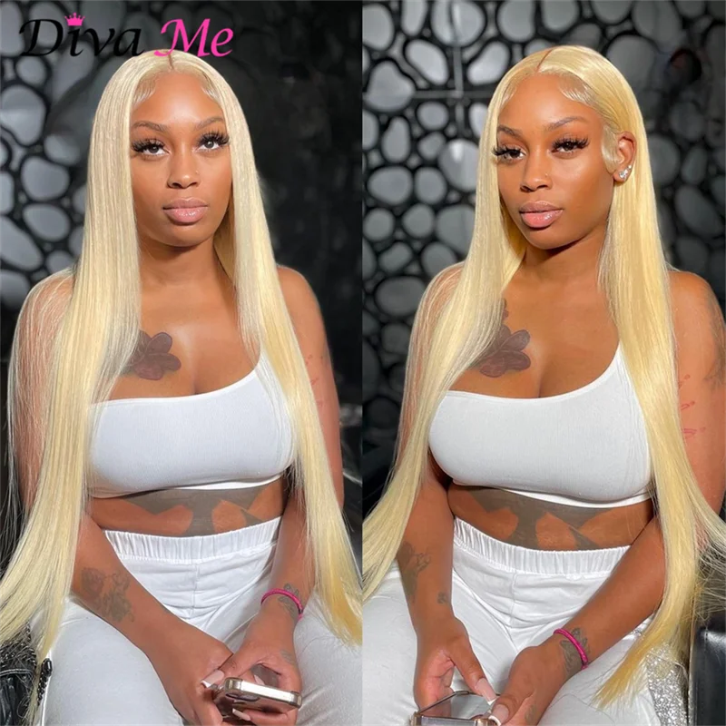 360 Lace Frontal Wig 13x6 13x4 613 Honey Blonde Lace Front Human Hair Wig Brazilian Remy 5x5 Closure Wigs for Women 30 Inch