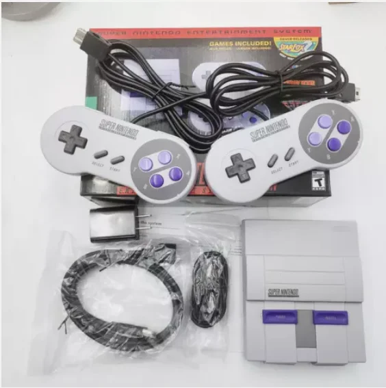 Authentic SNES Super Nintendo Classic Mini Super Entertainment System 21 Games