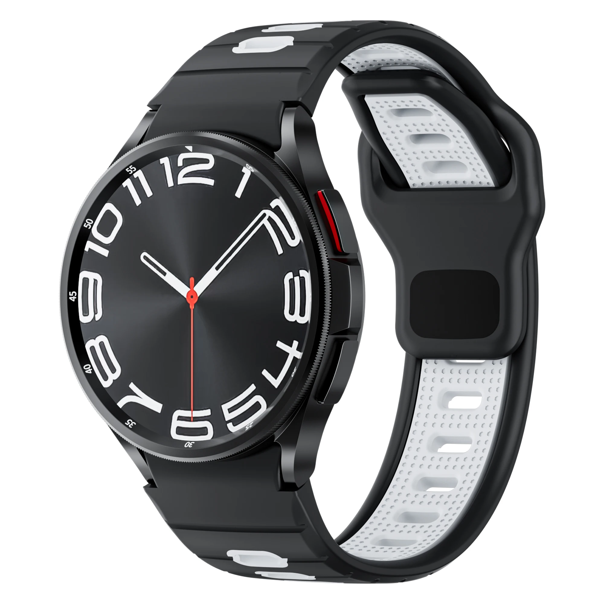 Seamless Silicone Watch Strap - Premium No Gaps Design