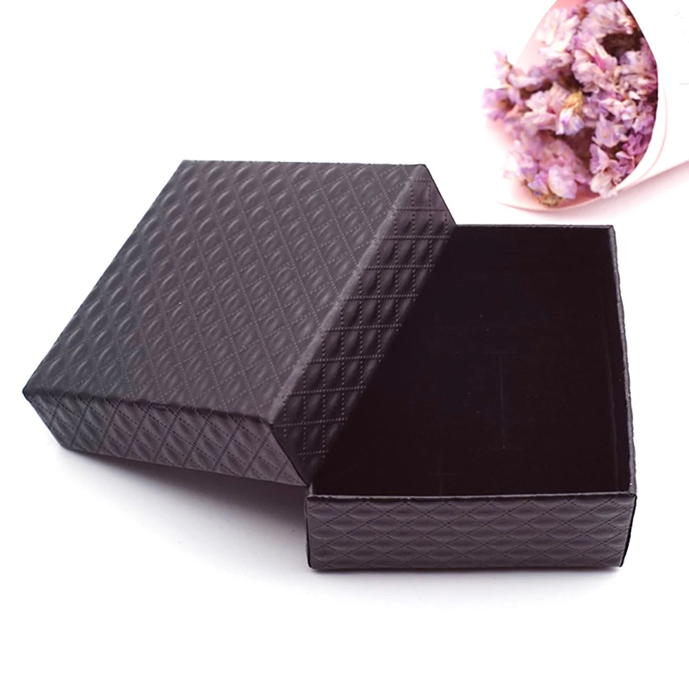 White Jewelry Gift Boxes for Necklace, Earrings, Bracelet, Ring, Brooch, or Keychain – ... - SKU JWB01011 - UGI Packaging