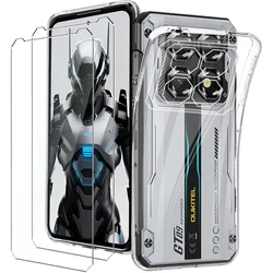 Custodia Soft TPU Shockproof 3-in-1 con Doppio Proteggi Schermo in Vetro Temperato