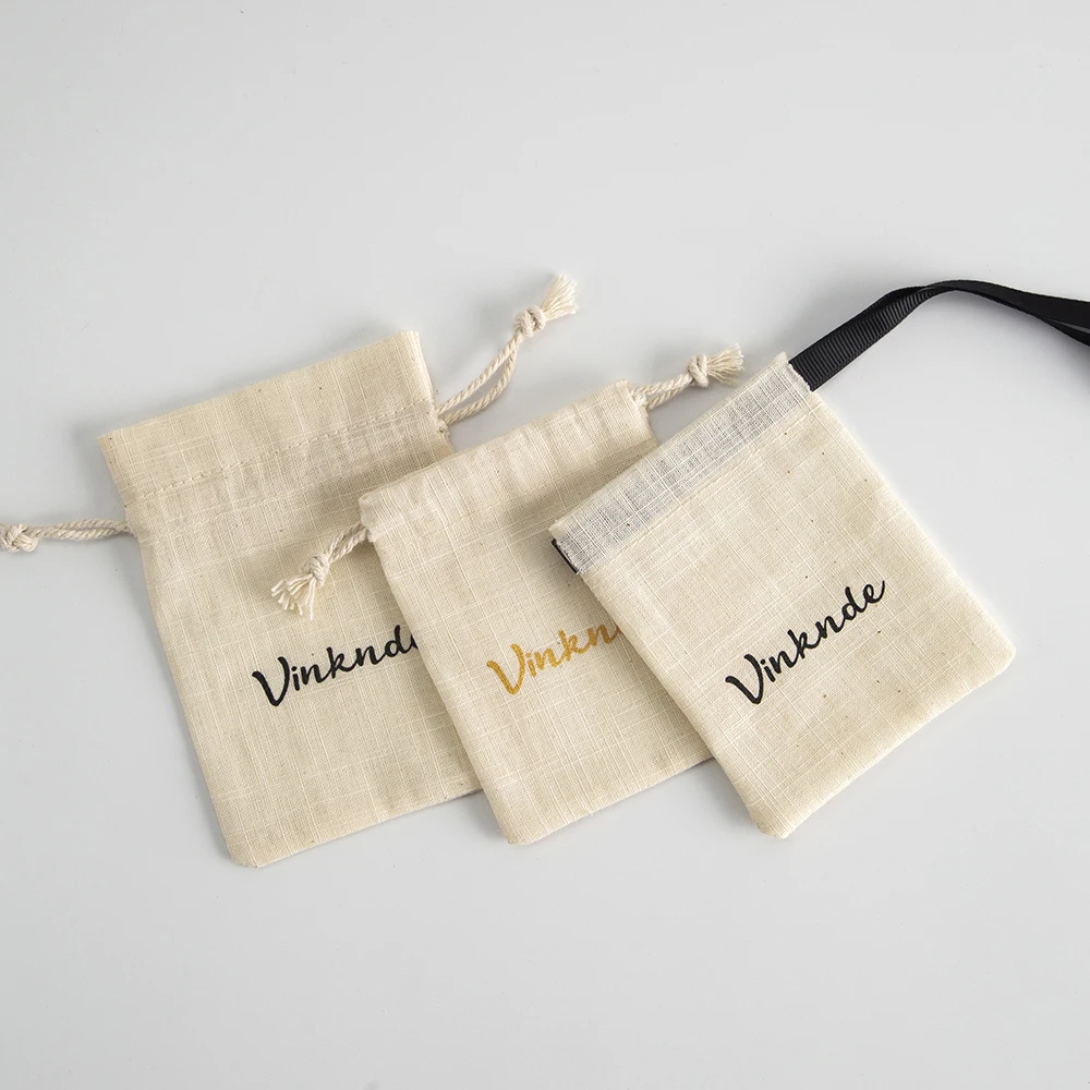 Cotton Drawstring Custom Drawstring Bags Bulk Custom Logo