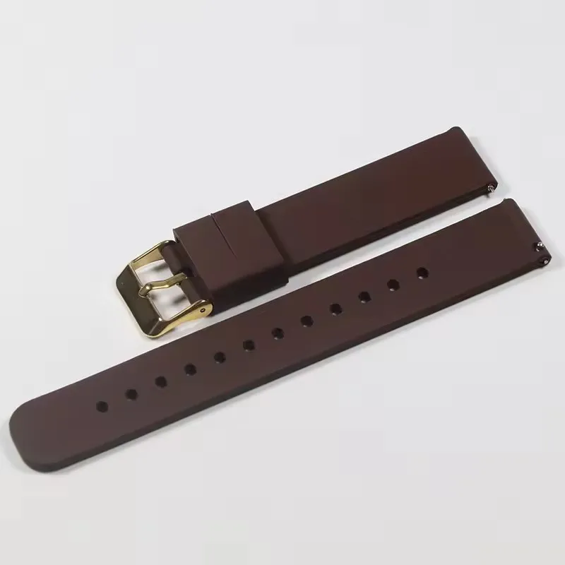 Nuovi cinturini in silicone morbido a sgancio rapido 20mm 22mm 24mm Accessori per orologi di ricambio Cinturini per orologi da polso 1511 Nuovi cinturini in silicone morbido a sgancio rapido 20mm 22mm 24mm Accessori per orologi di ricambio Cinturini per orologi da polso 1511