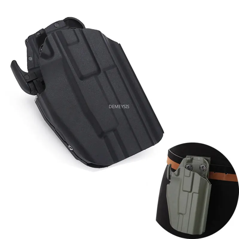 

Tactical Belt Holster Military Combat Shooting Hunting Pistol Case for Glock S&W M&P Taurus S&W