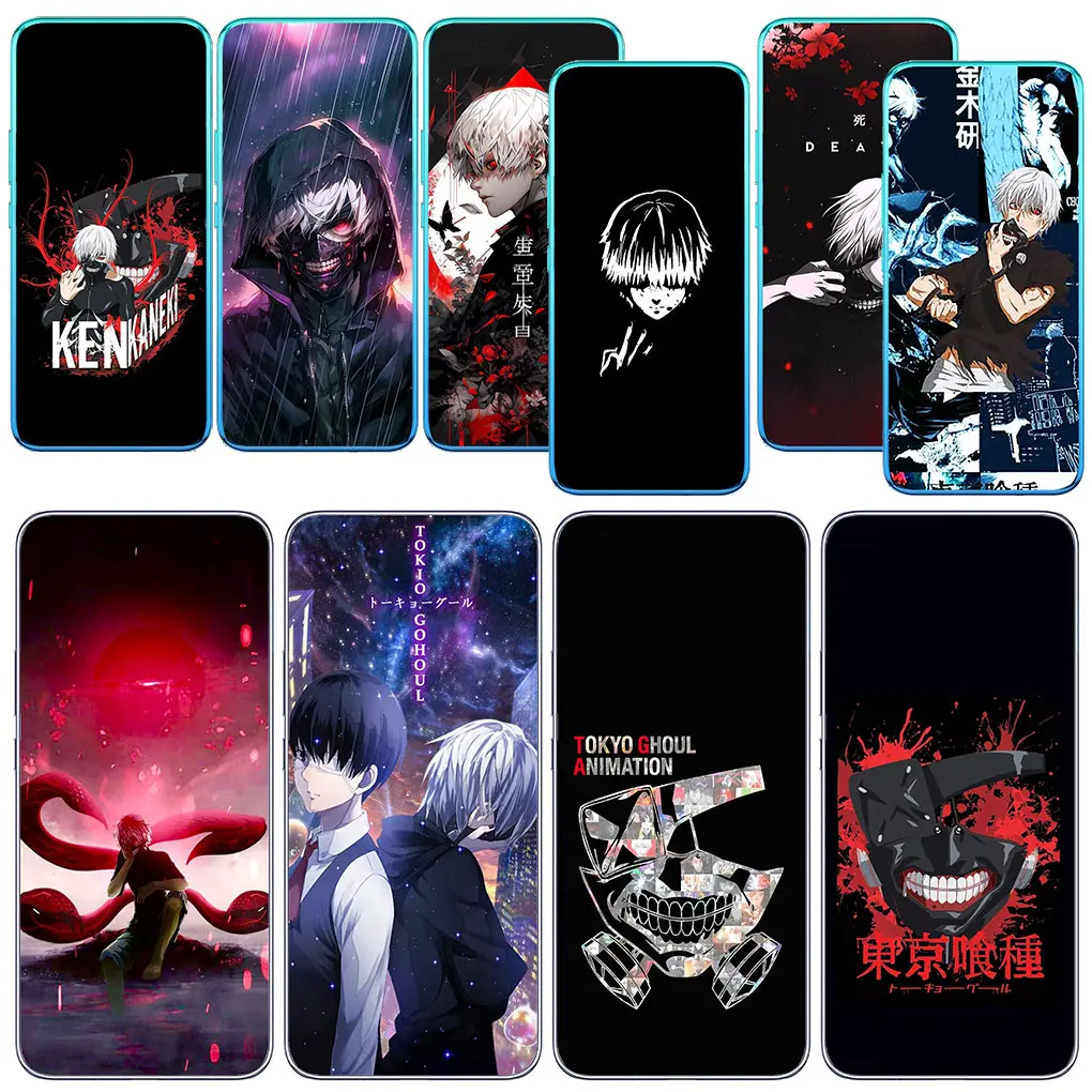 Anime Tokyo Ghoul Cartoon Ken Kaneki Cover Custodia Per Telefono Per Motorola Moto Edge 40 Pro 30 Neo 20 One Fusion G200 E22 E40 E30 E22I