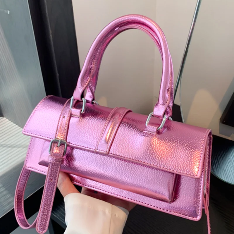 2023NewFashionWomenSquareFlapBagsFrenchMinorityEveningClutch