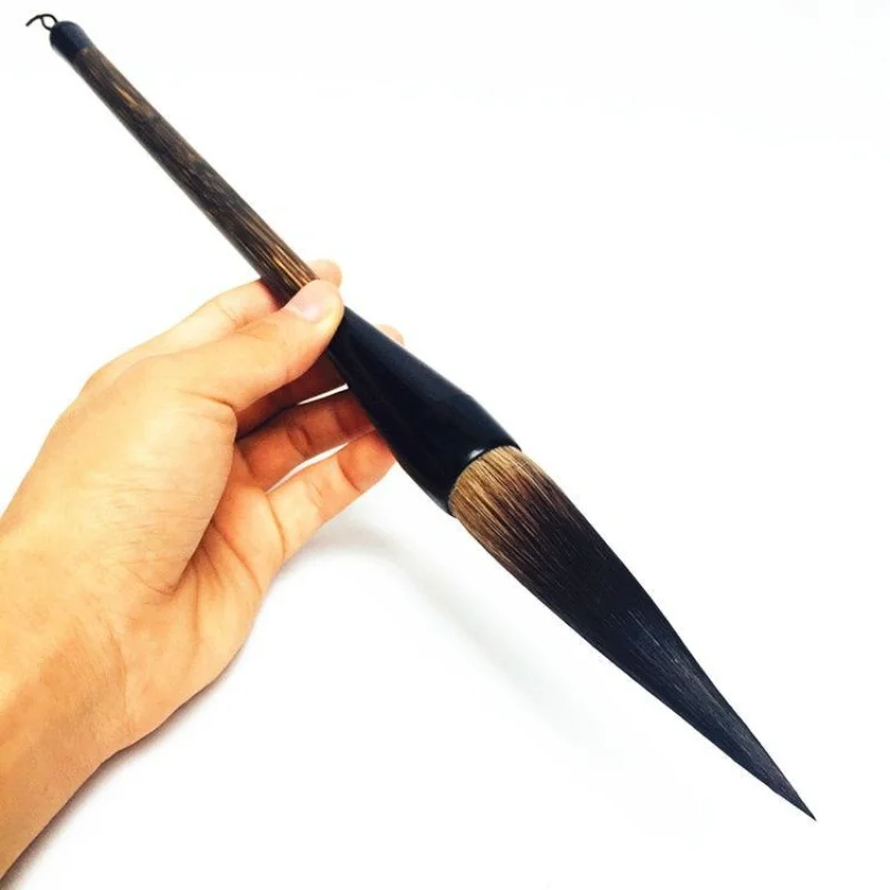 Chinese Calligraphy Brush Pen Long Bear Hair Wool Hair Brush Running Script Cursive Script Drawing Caligraphy Tinta China calligraphy brush