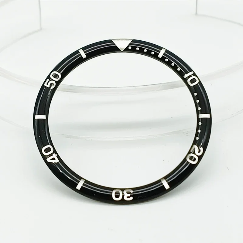 38mm Resin Watch Bezel Insert for Diver Watch Case, 38x31.5mm Bezel Ring Parts