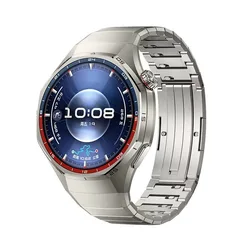 Premium Titanium Strap - Luxury Metal Bracelet for HUAWEI WATCH GT6 Pro (Titanium)