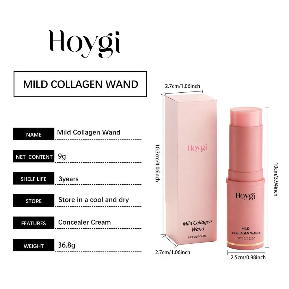 Collagen Skincare Stick Portable Pink Beauty Stick Hydrating Collagen Pink Stick Solid Moisturizi Face Cream Nourishin S982fe5ee367142ba90f963f0fec9dd0fh