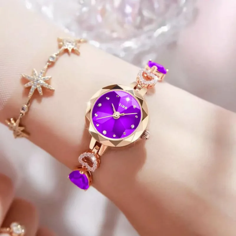 UTHAI L92 Women's Watch Brand Advanced Fashion Light Luxury Crystal Inlaid Diamond Waterproof Female Quartz Watches Clock 2