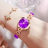UTHAI L92 Women's Watch Brand Advanced Fashion Light Luxury Crystal Inlaid Diamond Waterproof Female Quartz Watches Clock 2