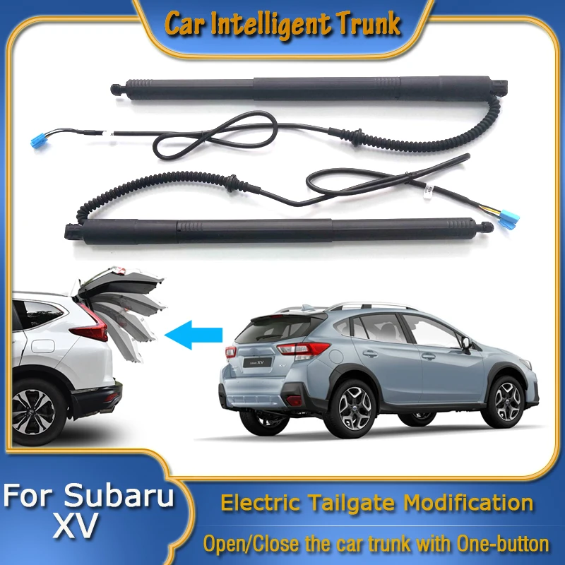 

Для Subaru XV GT 2017 ~ 2023, открытие багажника автомобиля, электрическая всасывающая задняя дверь, Интеллектуальный подъемник задних ворот, распорка, модификация