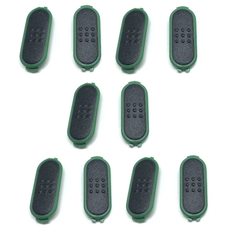 10PCS PTT Launch Key Switch Button Cover Dust Side Cover For Motorola CP1660 CP1300 CP1200 EP350 CP1608 CP185 CP1308 C1200 Radio