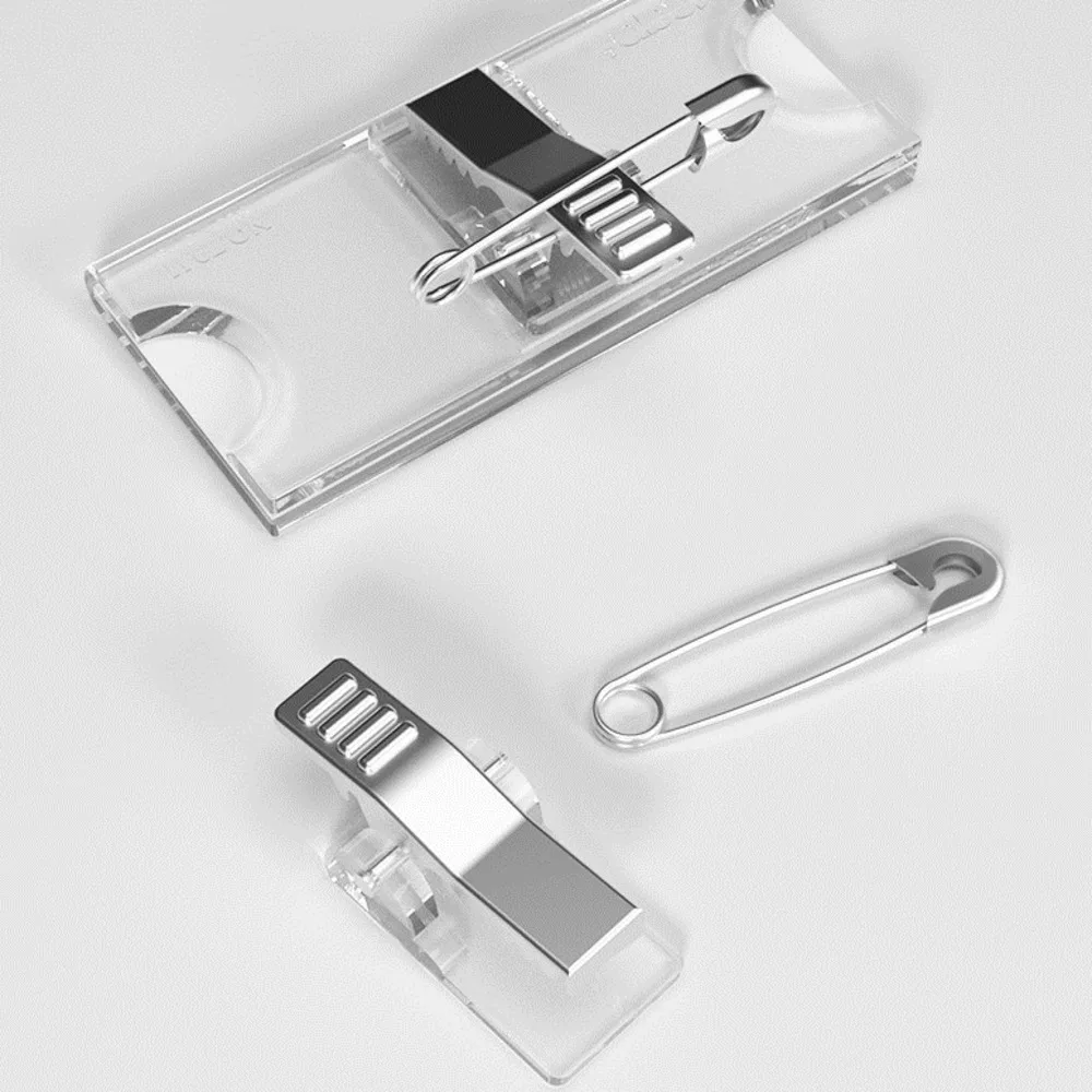 Id Tag Holder Acrylic Card Magnet Badge Fasteners,id tag holder