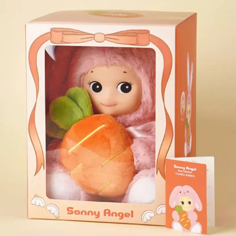 

Sonny Angel Cuddly Rabbit Plush Toys Cute Soft Stuffed Animal Hugging Rabbit Bear Kawaii Girl Heart Doll Sleep Pillow Gifts Deco