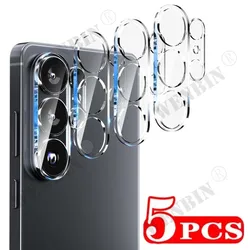 Premium Camera Lens Protector Glass - Full Cover Protective Film (5 - Pack) (For Galaxy S24 Ultra)