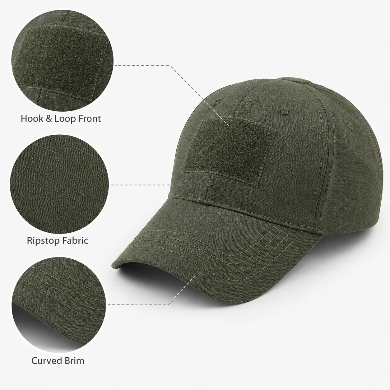 Camouflage Outdoor Sunscreen Cap - Unisex Sun Hat for Sports, Hiking, Fishing, and Hunting