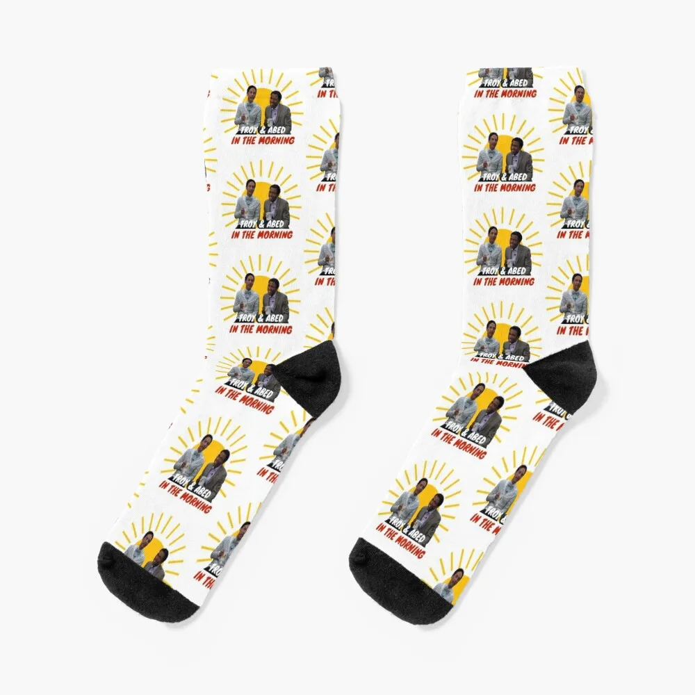 

Troy and Abed in The Morning Socks gym christmas gift Socks Ladies Men's