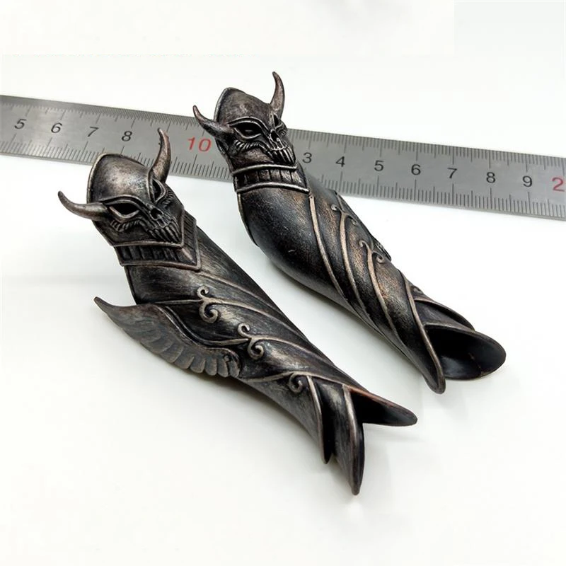

Hot Sale 1/6 TBLeague PL2020-173C Knight Of Fire Warrior Black Version Battle Leg Armor PVC Material For 12inch Body Action Doll