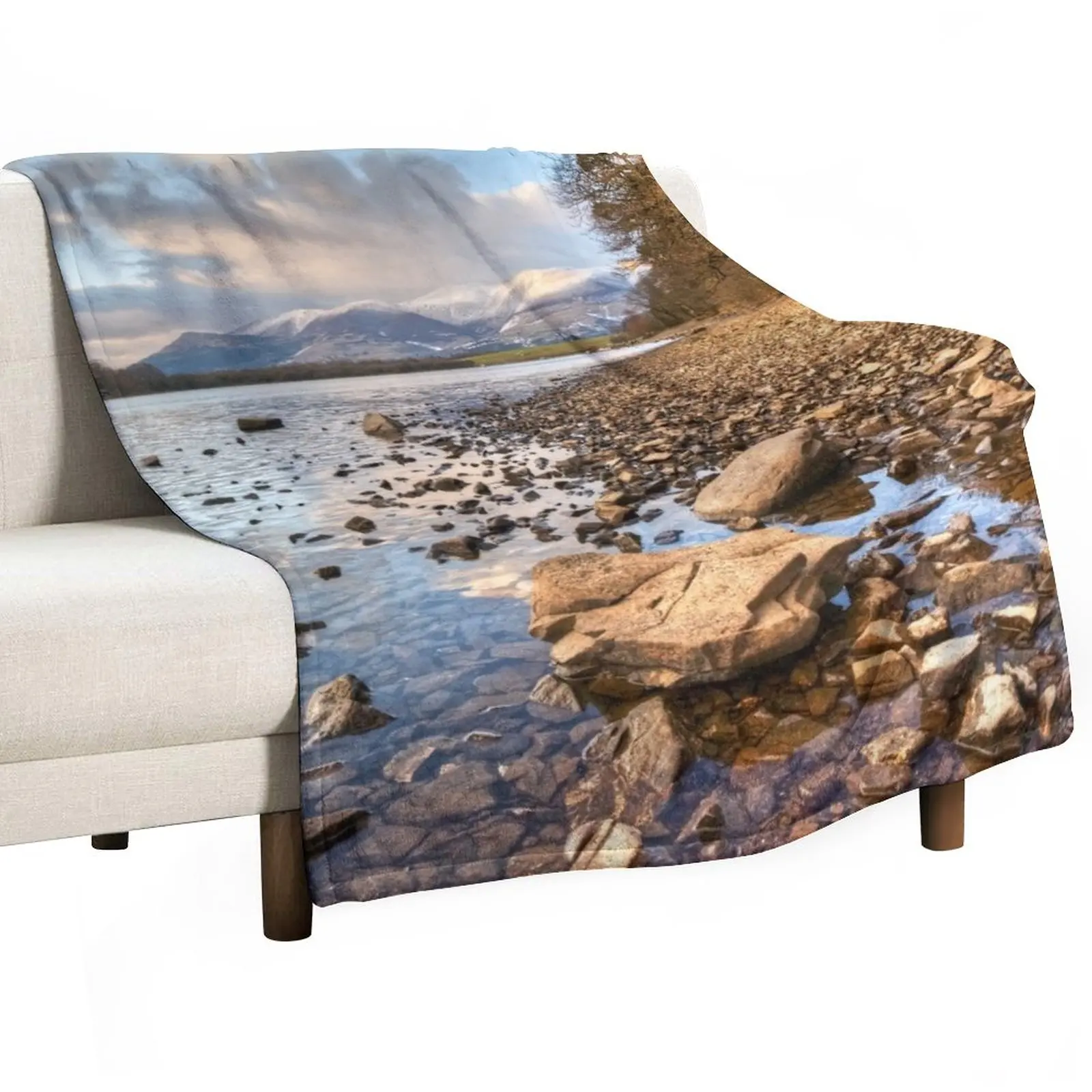 

New Skiddaw From Derwentwater Throw Blanket Blankets Sofas Of Decoration Kid'S Blankets
