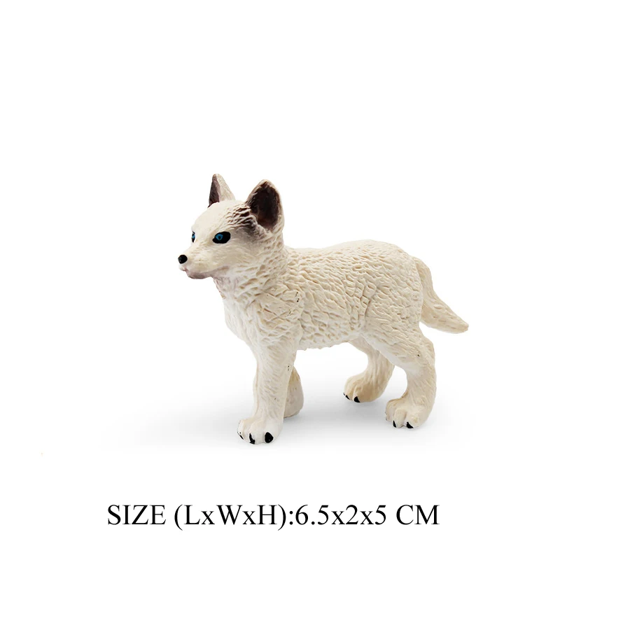 Realistic Wild Animal Action Figures Toy Set