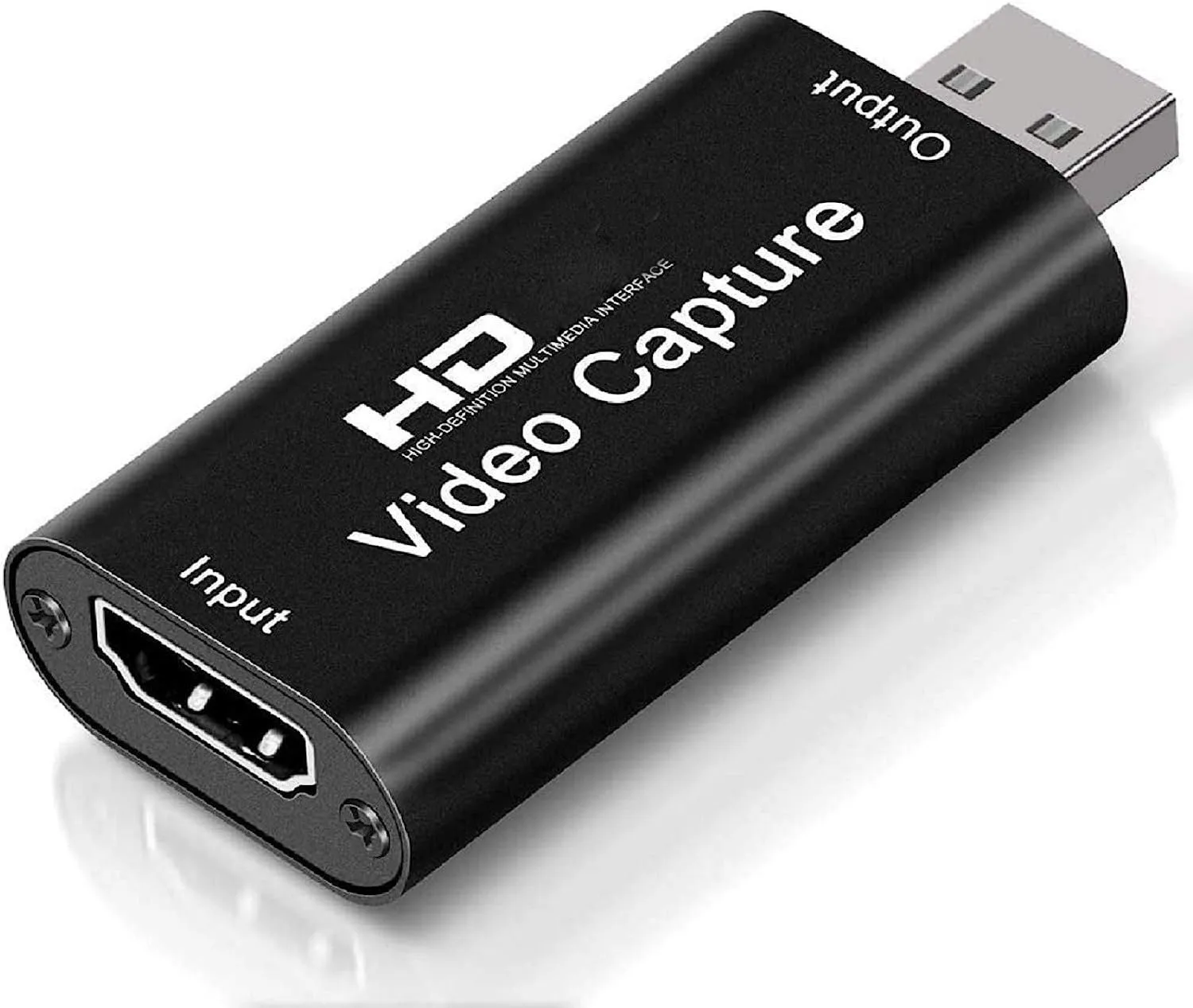 4K HDMI-Compatible Video Capture Card Streaming Board Capture USB 2.0 1080P Card Grabber Recorder Box for PS4 Game DVD Camera