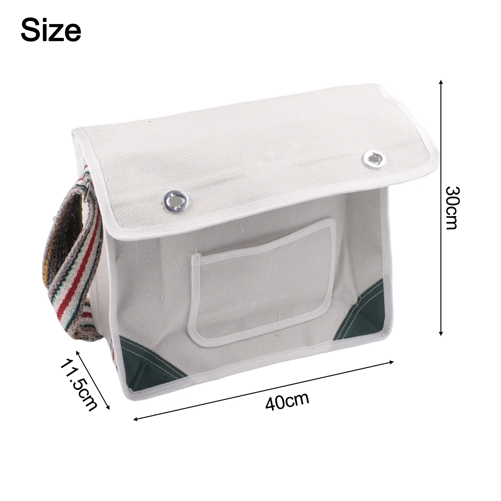 수리 도구 가방 전기 도구 가방 조정 가능한 어깨 스트랩 전기 기사에 대한 그림으로 헤비 듀티 소재