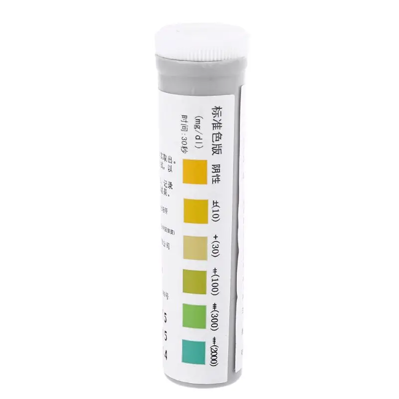 M6CF Professional Urine Protein Test Strips Fast & Accurate Results Kidney Testing Sticks 20 Pcs/bottle for Family Members