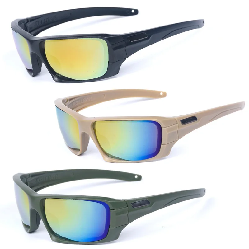 Tactical Glasses Shooting Glasses Military Fan Goggles Polarized Military Explosion-proof Protective Riding Goggles