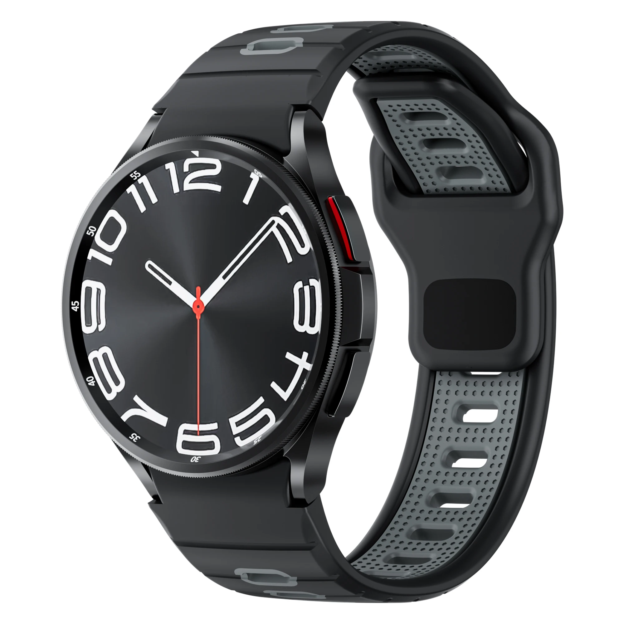 Seamless Silicone Watch Strap - Premium No Gaps Design