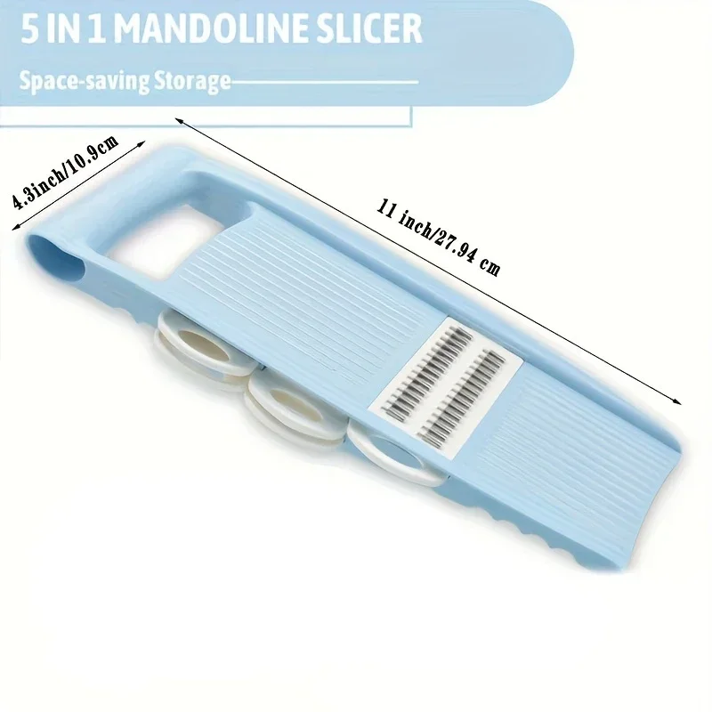 5 in 1 Multi-Functional Vegetable Chopper Onion Chopper Food Kitchen Mandoline Slicer Veggie Dicer Cutter