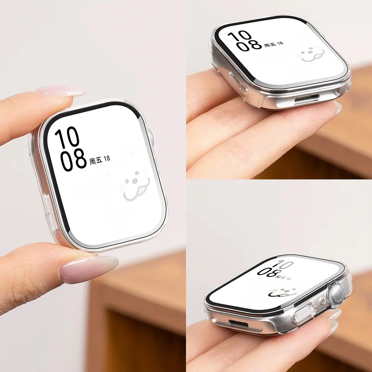 Premium Tempered Glass Screen Protector with Protective Bumper Case