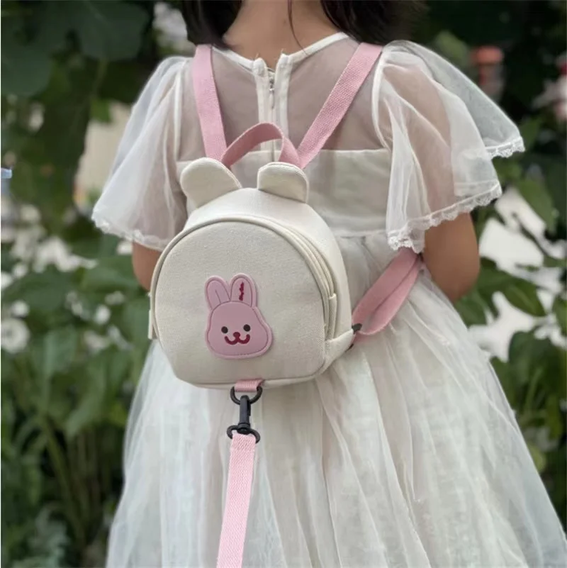 Cute Animals Baby Kids Backpack Anti-lost Harness School Bags Kawaii Korean Kindergarten Boys Girls Backpack Gift Sac A Dos Bebe