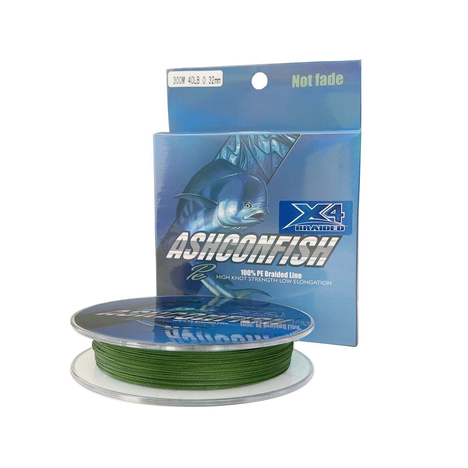 Description Picture 5 of itemBraided Fishing Line PE 100M 300M Color Never Come Off Red 4 Strands Thread Fishing Cord 2-100LBS 0.06-0.55mm Super Rope Sea