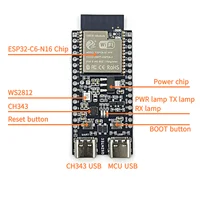 ESP32-C6 16MB Flash ESP32 WiFi+Bluetooth Internet Of Things ESP Development Board Core Board ESP32-C6-DevKit N16 For Arduino - Image 5