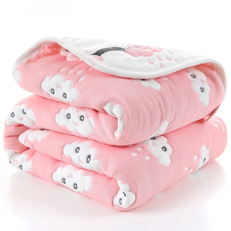 21 Designs 10 Layers Super Thick Muslin Baby Blanket Swaddle 110x110cm