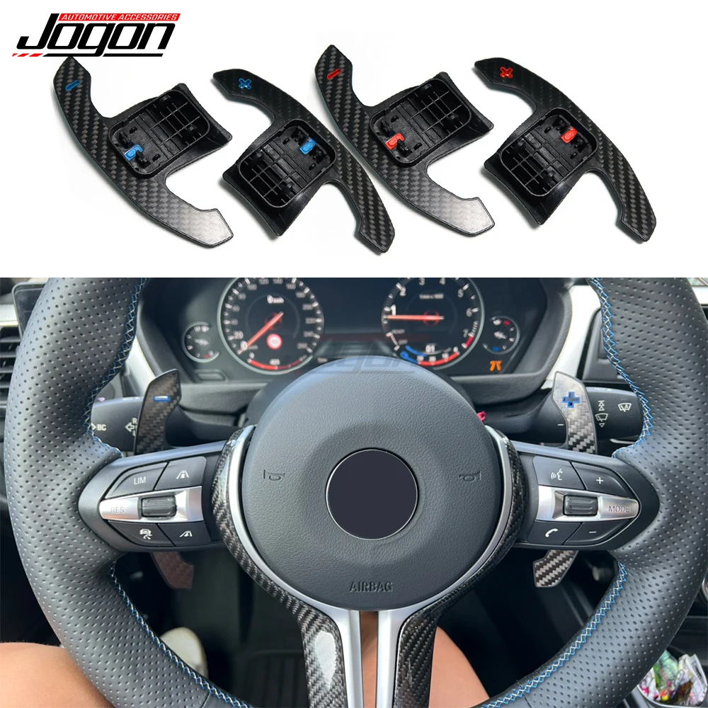

For BMW M3 M4 M5 F20 F30 F32 F22 F80 F87 F48 F45 F31 F10 F11 F34 F15 F16 F35 F18 F12 F02 Carbon Steering Wheel Shifter Paddle
