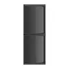 Plastic 4-Shelf Garage Storage Utility Cabinet, Black Finish 1