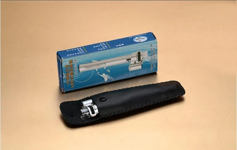 

100X Pocket Microscope Portable Adjustable Focusing High Presision for Jewelry